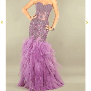 JOVANI - Royal Blue Prom Dress SIZE 8 - WORN ONCE!